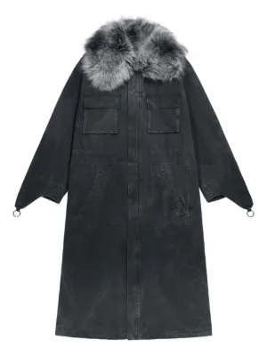 コート BLUMARINE Dark Grey Wool Coat ANNA MOLINARI BLUMARINE | Grey Women's Coat | YOOX