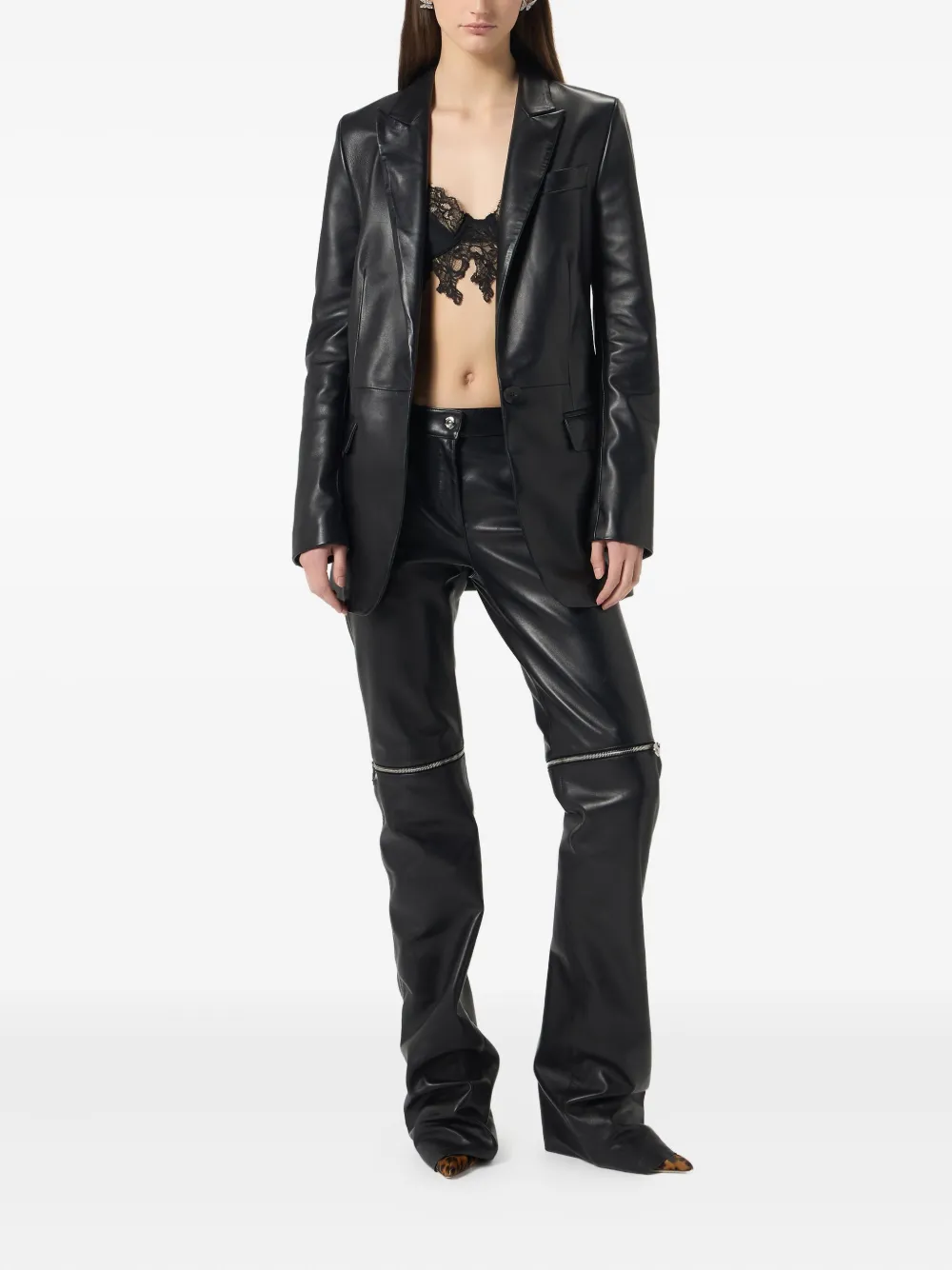 Blumarine leather blazer | Leather Jackets | Image 2