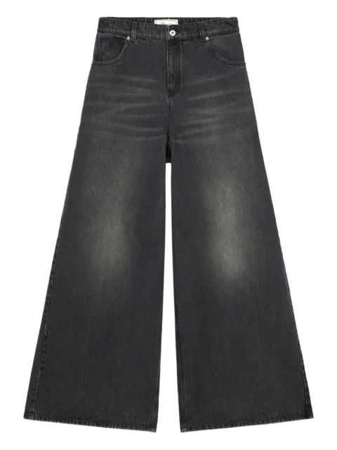 Blumarine jeans con efecto desgastado