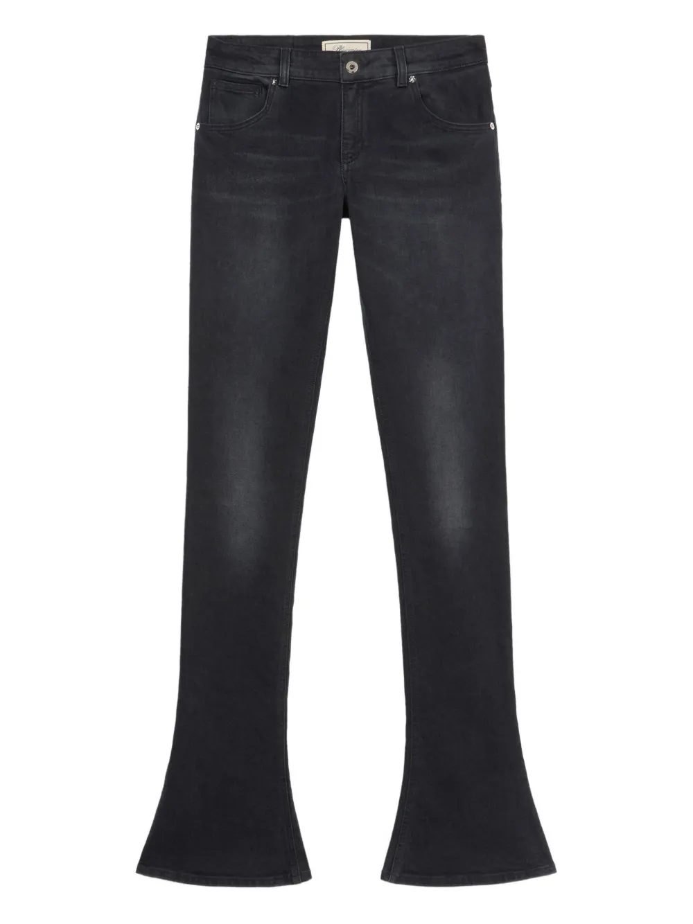logo-patch jeans