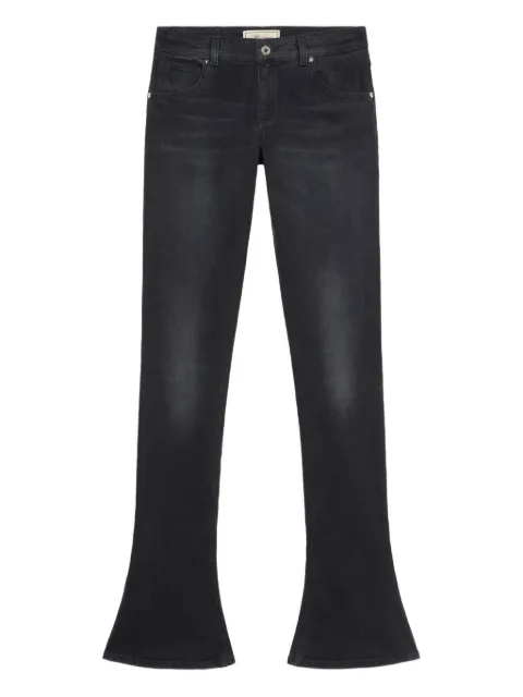 Blumarine logo-patch jeans