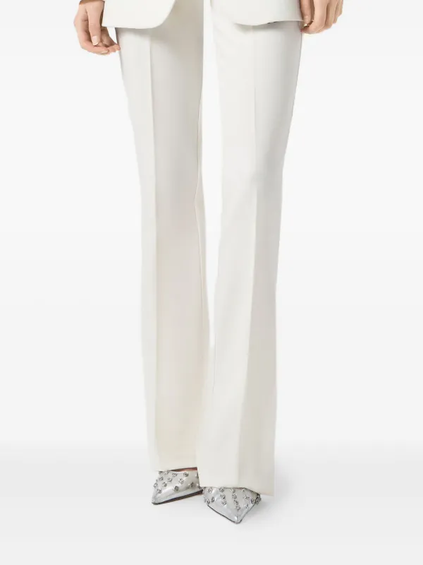 Blumarine ツイルパンツ | ホワイト | FARFETCH JP Blumarine ツイルパンツ | ホワイト | FARFETCH JP