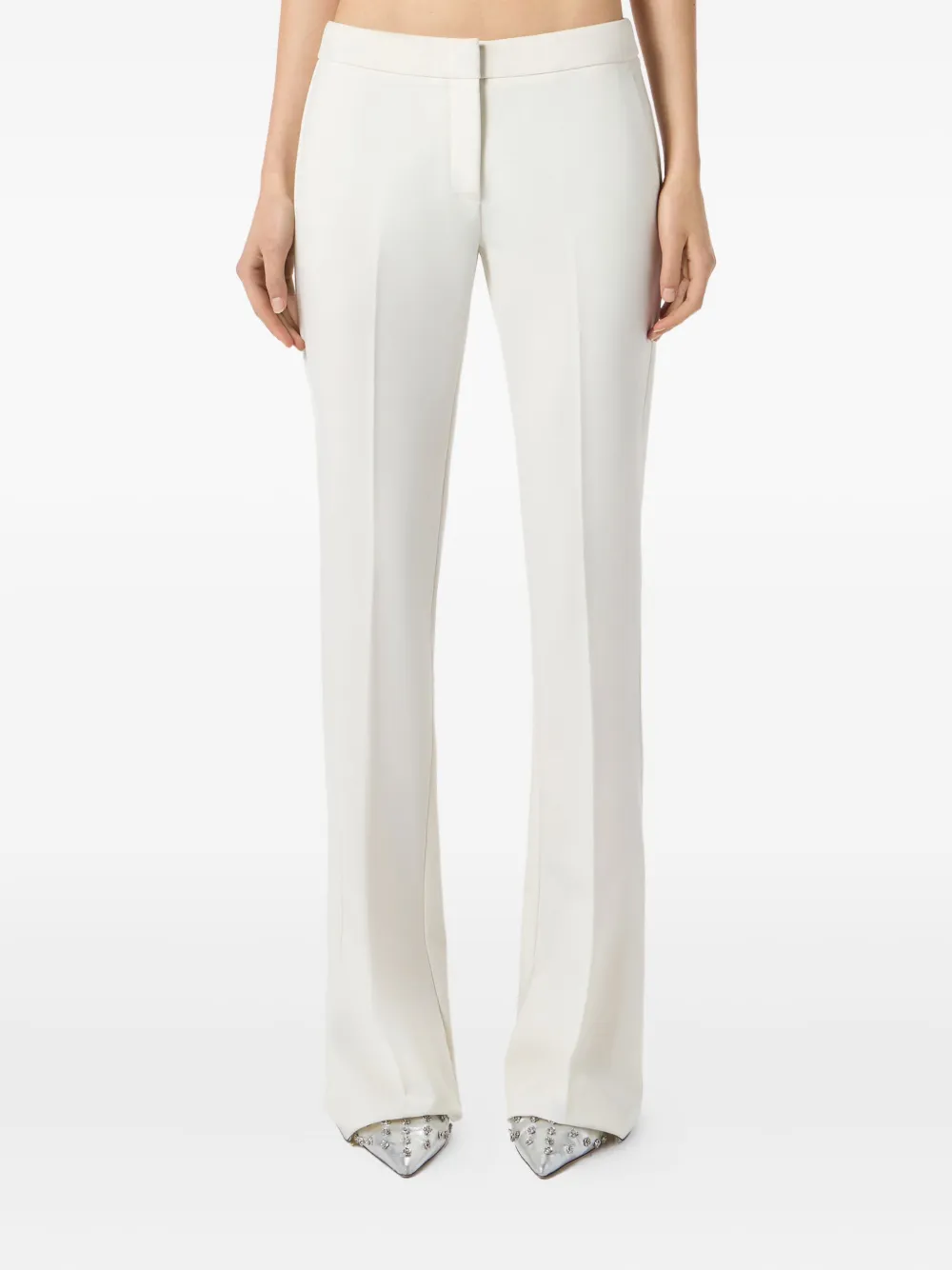 Blumarine Twill broek Wit