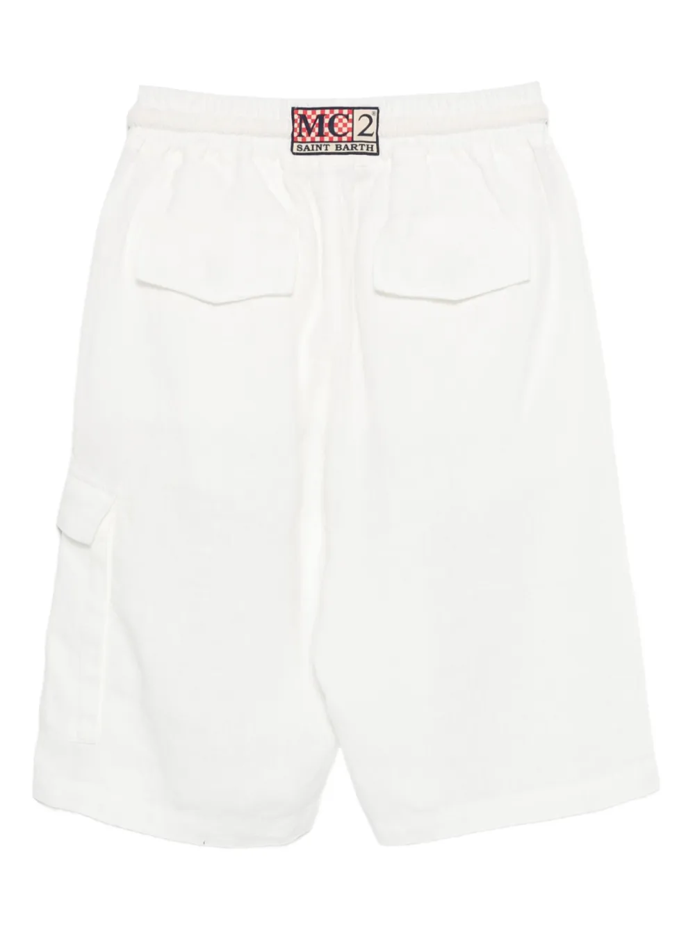 MC2 Saint Barth drawstring linen shorts | Bermuda Shorts | Image 2