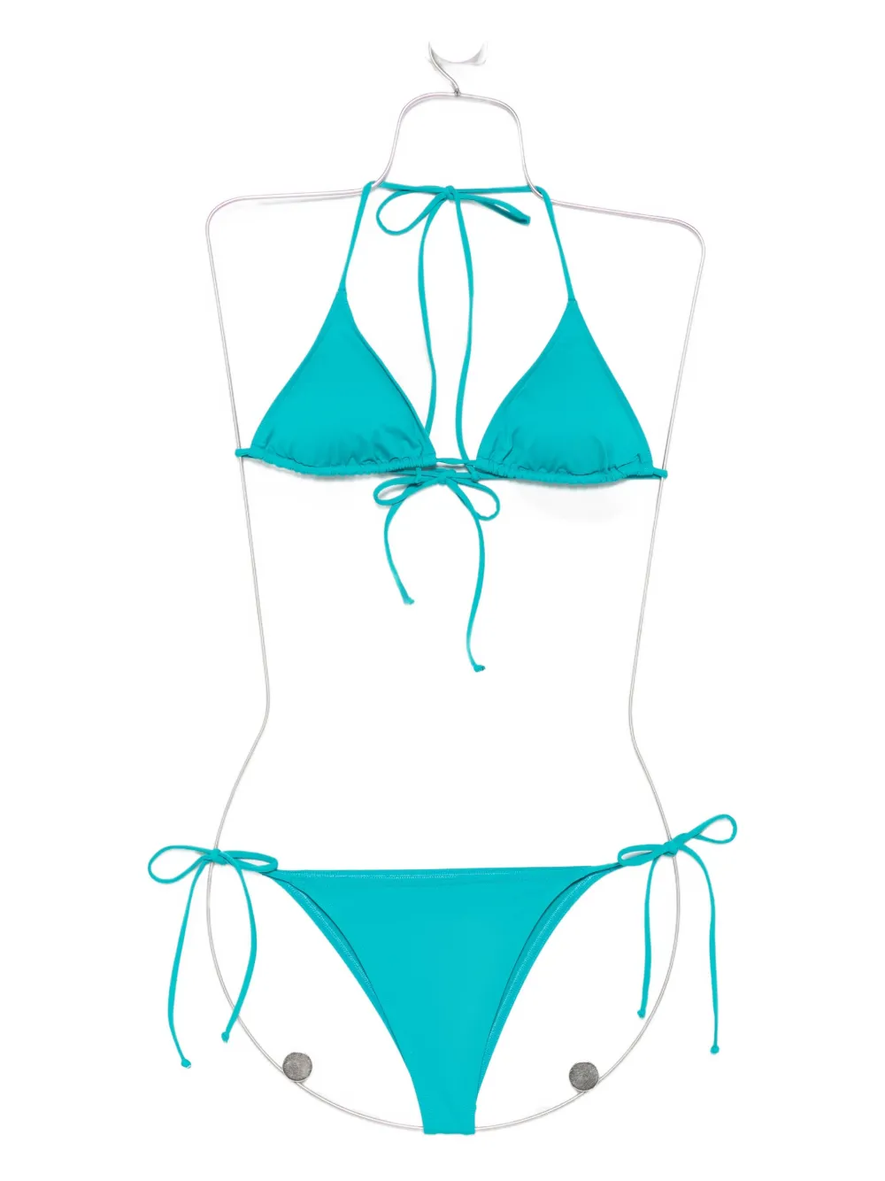 MC2 Saint Barth Leah triangle bikini Blauw