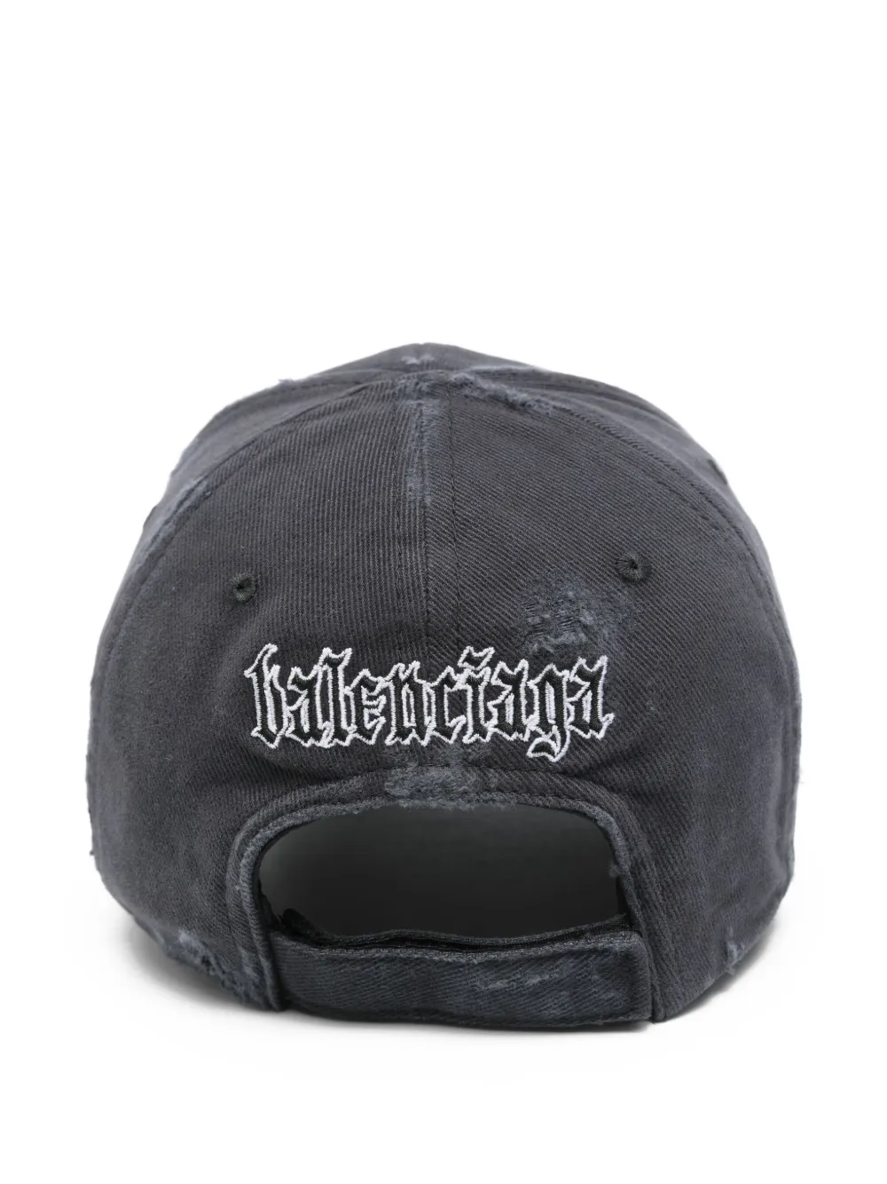 Balenciaga distressed logo cap | Women | Image 2