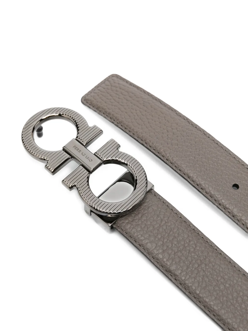 Ferragamo Gancini buckle leather belt | Image 2