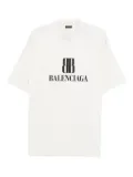 Balenciaga Nano BB cotton T-Shirt - Grey