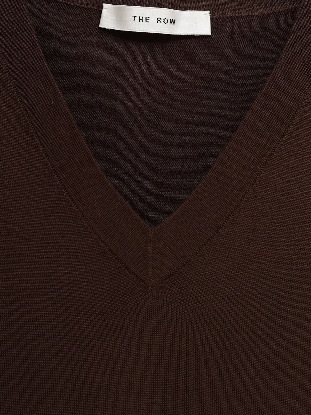 The Row Katarina V-neck sweater Bruin
