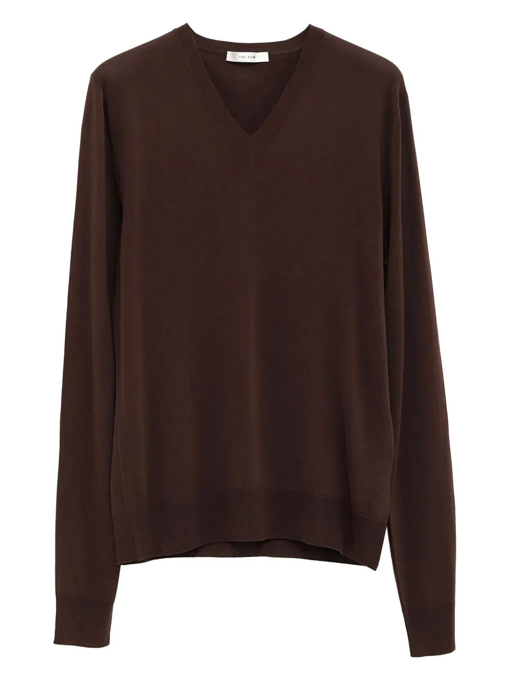 The Row Katarina V-neck sweater Bruin