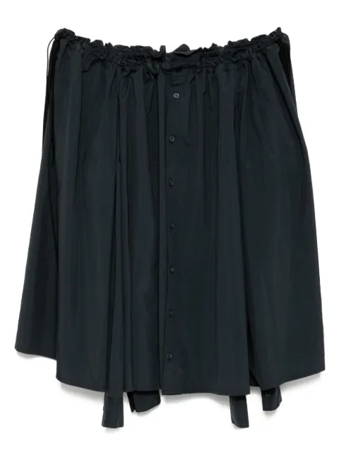 Yohji Yamamoto gathered skirt