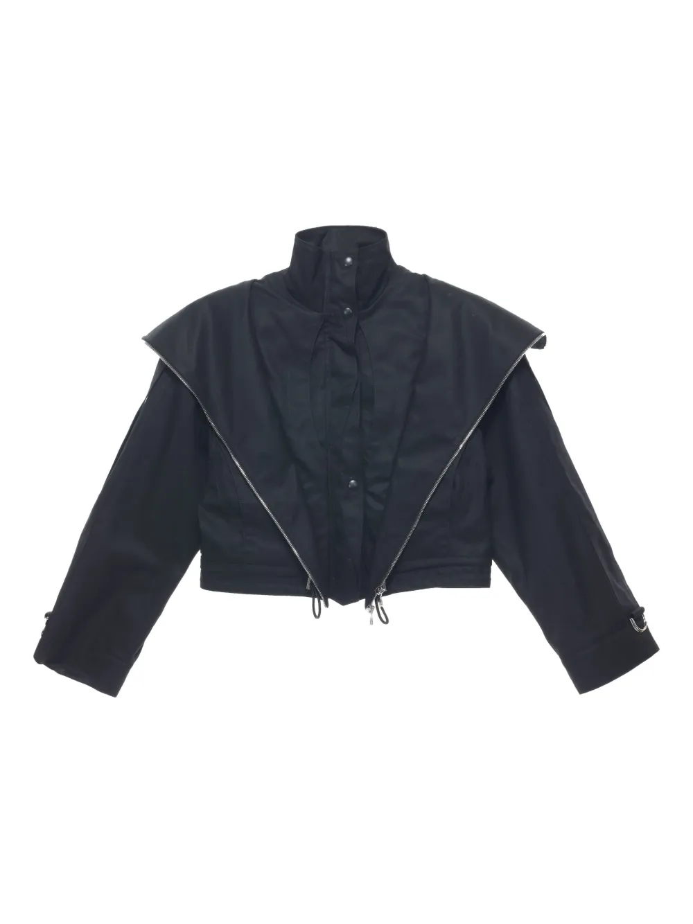 Erro hooded drawstring jacket