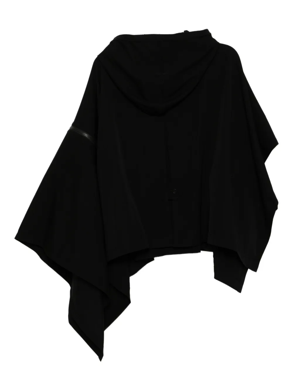 Yohji Yamamoto Wollen cape Zwart