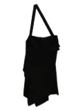Yohji Yamamoto drape wrap skirt - Black