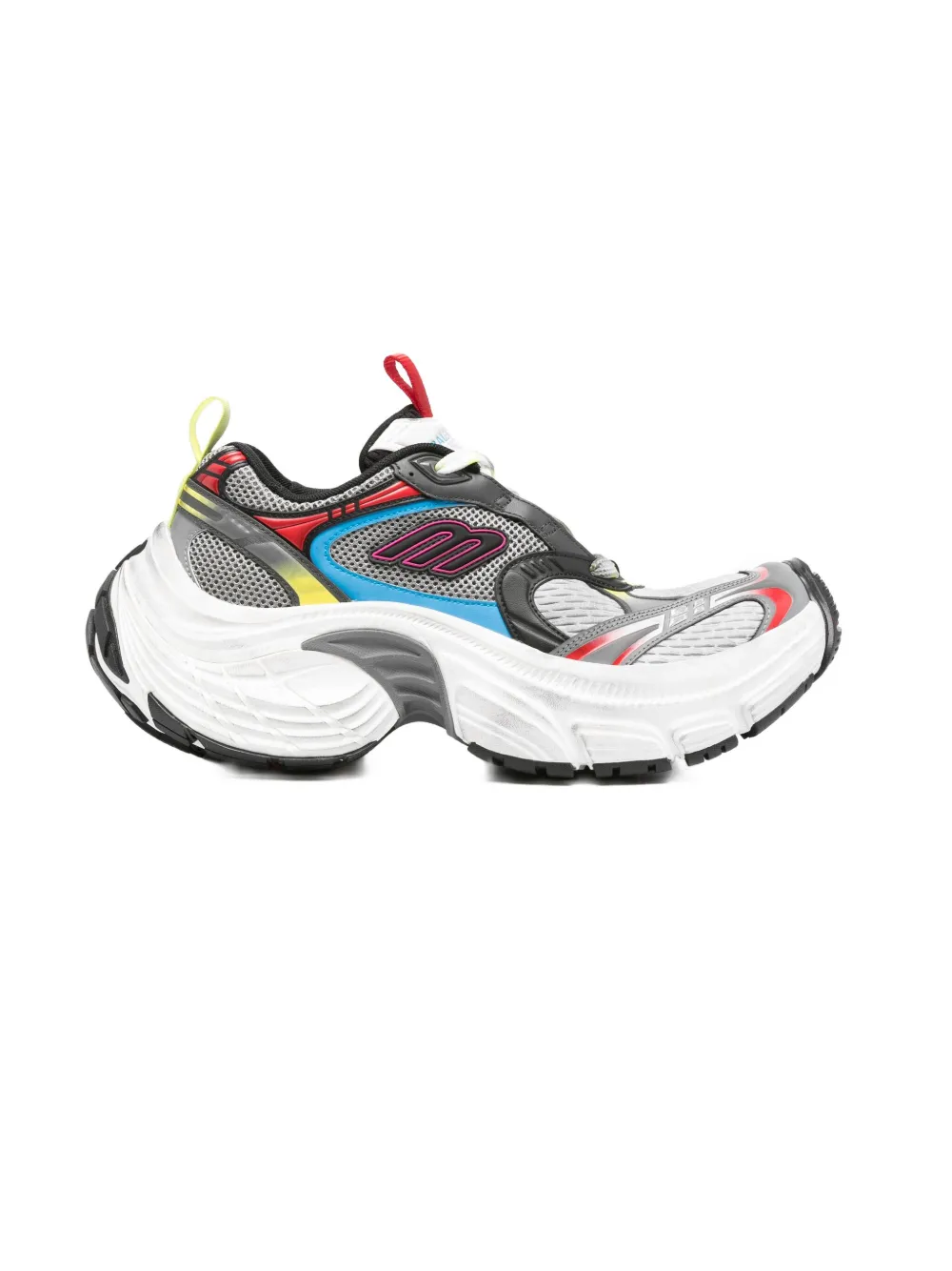 Balenciaga 6XL multi-panelled chunky trainers - Grigio