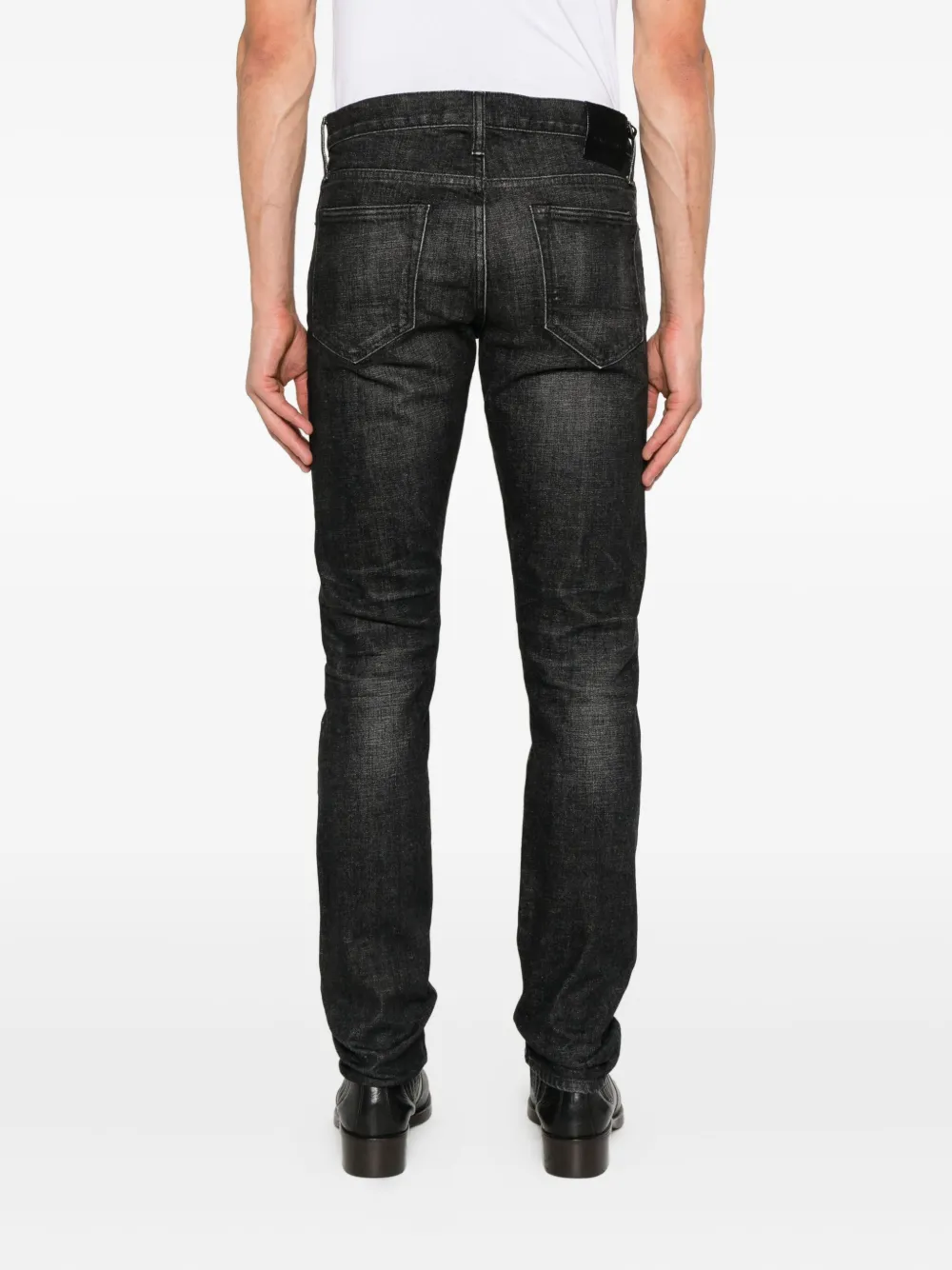 TOM FORD Jeans met vervaagd effect Zwart