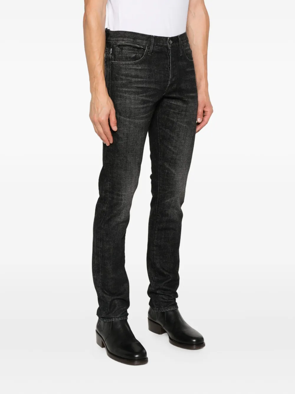 TOM FORD Jeans met vervaagd effect Zwart