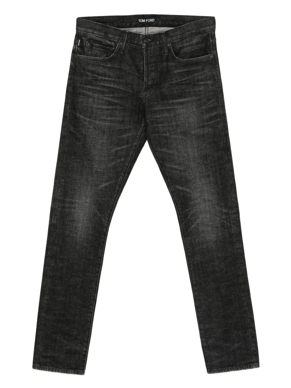 TOM FORD Jeans met vervaagd effect Zwart