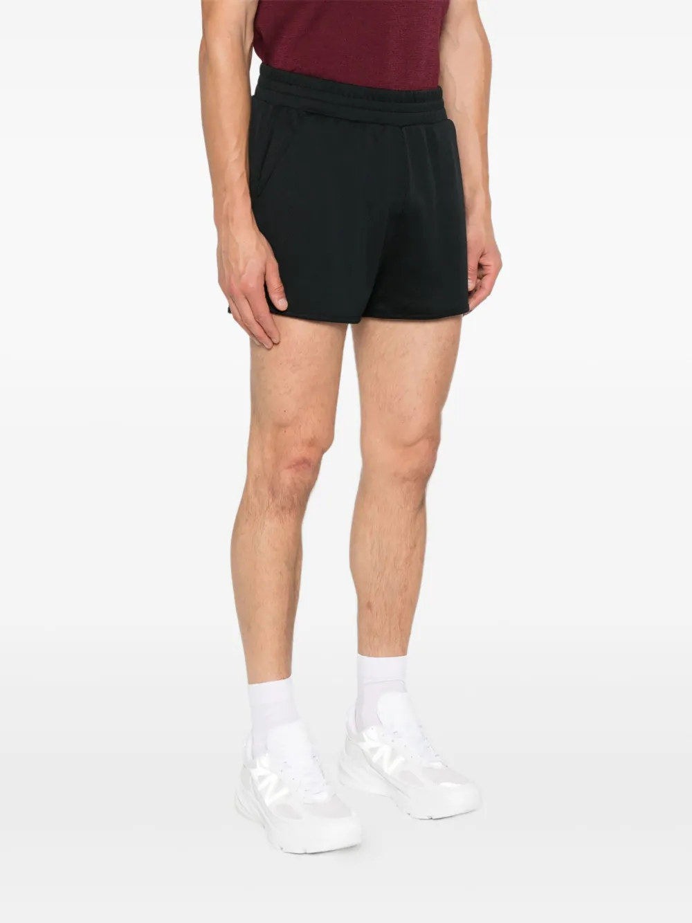 Converse Shorts met gewelfde afwerking Zwart