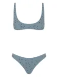 ALLIS BEACHWEAR Valerie stud-embellished bikini - Blue