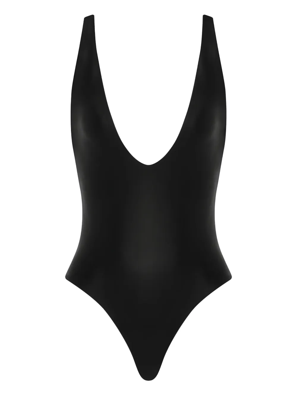 ALLIS BEACHWEAR maillot de bain Audrey à col v profond | noir | Image 1