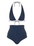 ALLIS BEACHWEAR Liz high-waisted bikini - Blue
