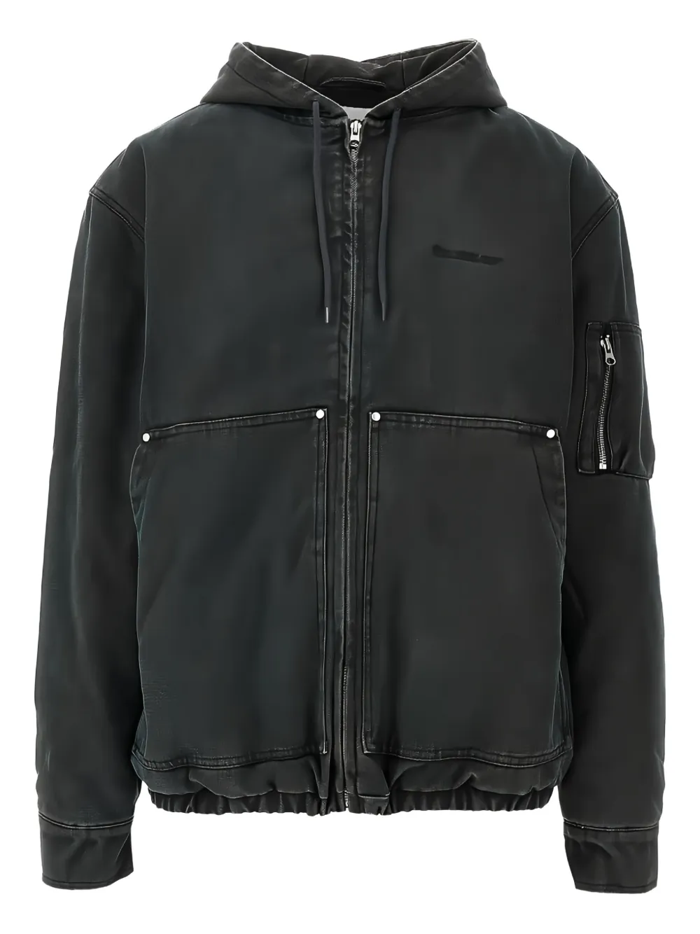 BUTTER GOODS sudadera Davide con capucha | negro | Image 1