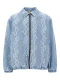 BUTTER GOODS Tribal denim jacket - Blue