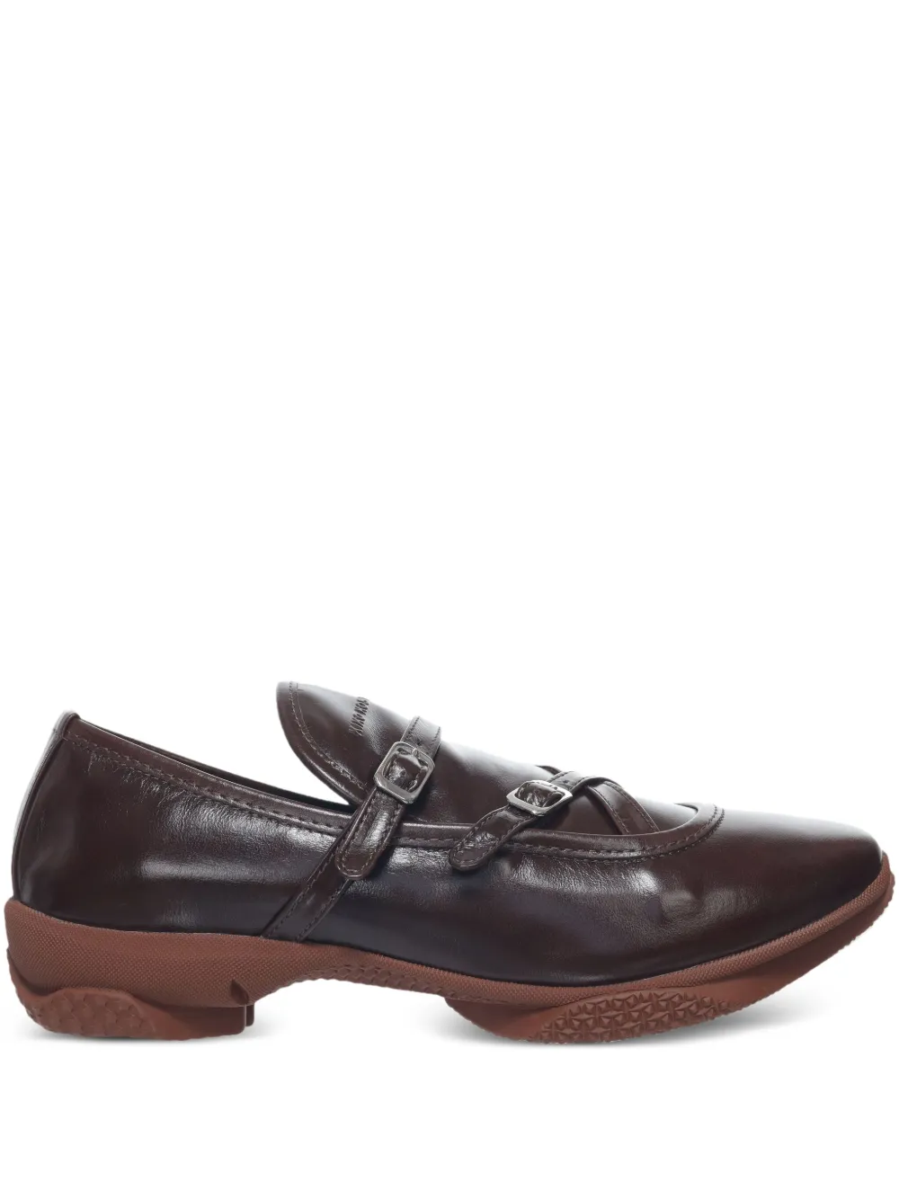 Kiko Kostadinov Sonia buckle-strap pumps Brown