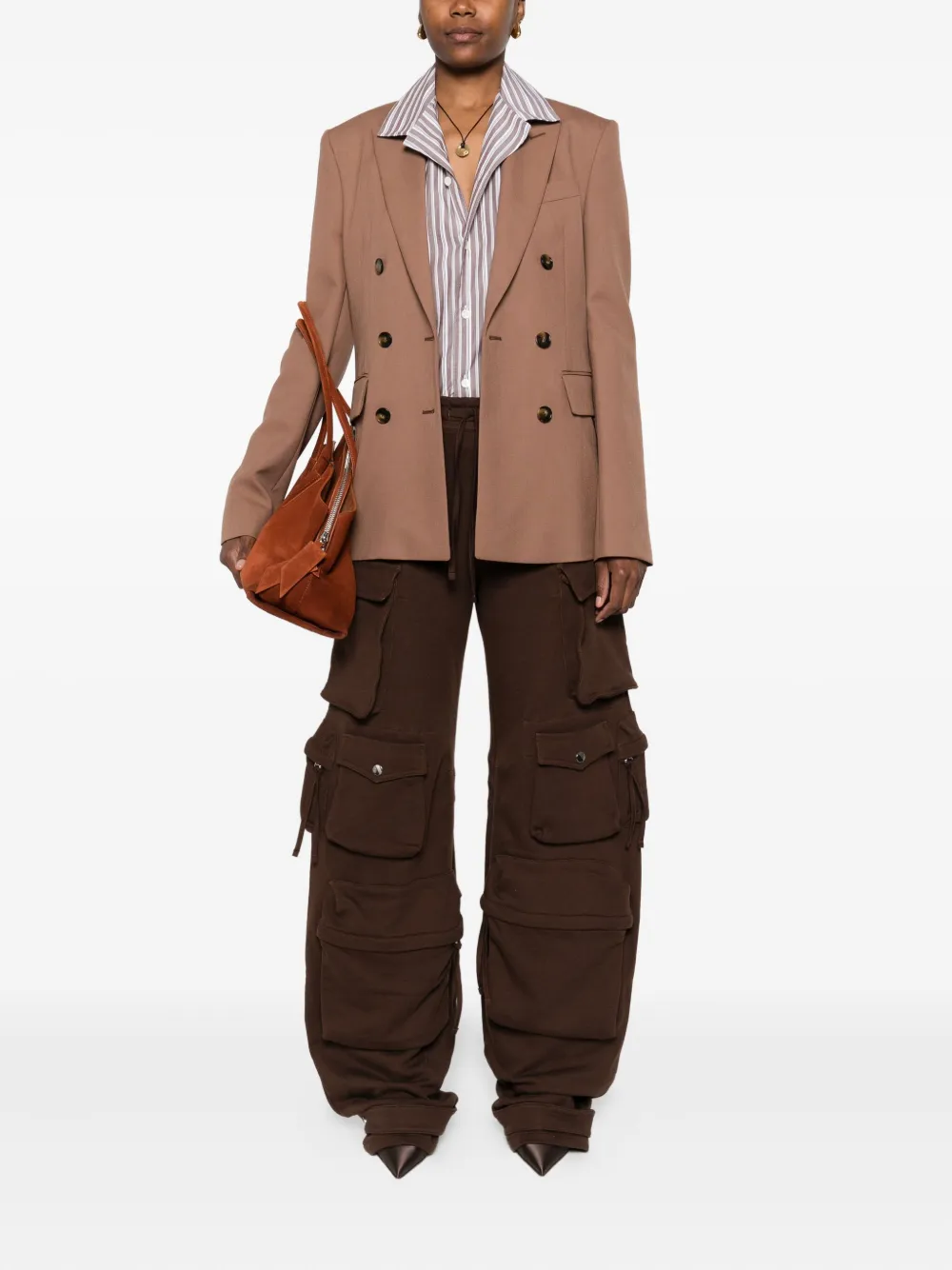 Stella McCartney double-breasted wool blazer | Blazers | Image 2
