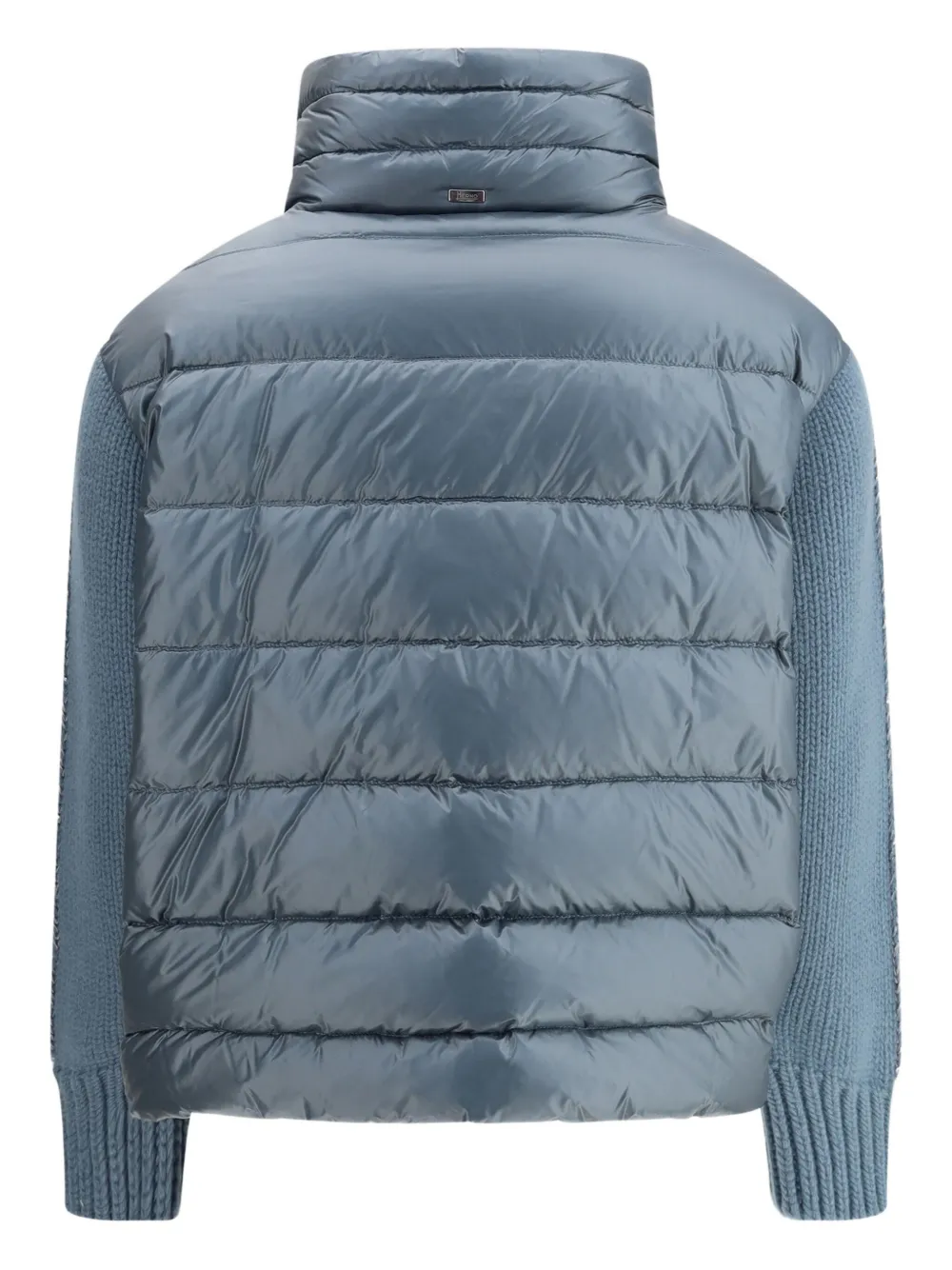 Herno Donsjack met hoge hals Blauw