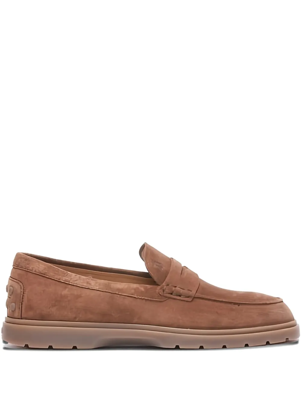 Tod's Ibrido tonal-stitching loafers | Brown | Image 1