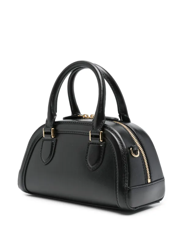 Alexander McQueen Mini Birdee Boston Tote Bag | Black | FARFETCH