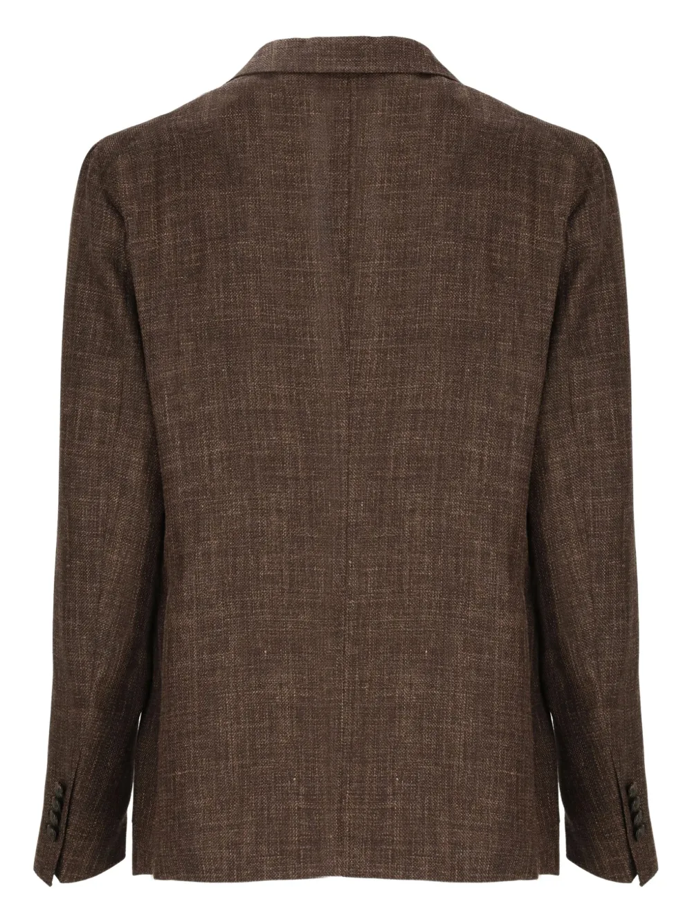 Tagliatore Blazer met enkele rij knopen Bruin