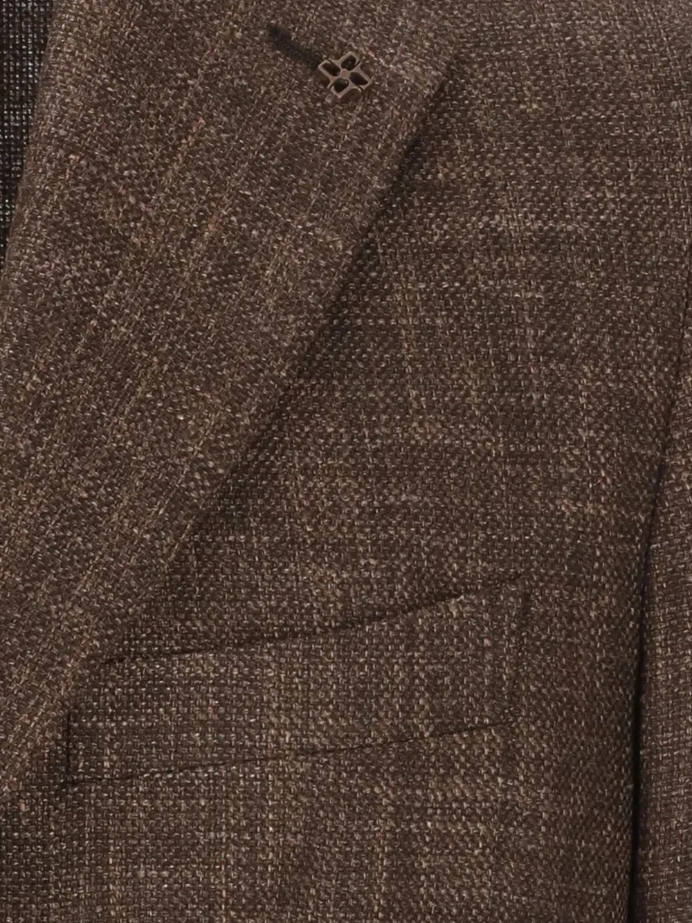 Tagliatore Blazer met enkele rij knopen Bruin