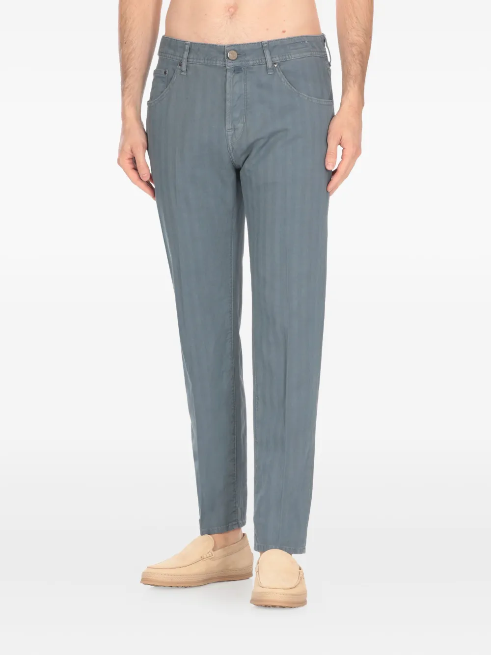 Jacob Cohën Scott broek Blauw