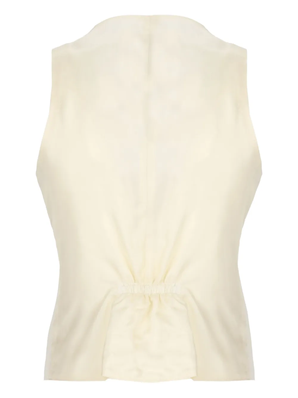 Tagliatore Gilet met krijtstreep Beige