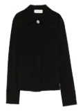 Sportmax point-collar jacket - Black