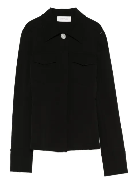 Sportmax point-collar jacket 
