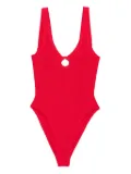 Hunza G Celine crinkle swimsuit - Red