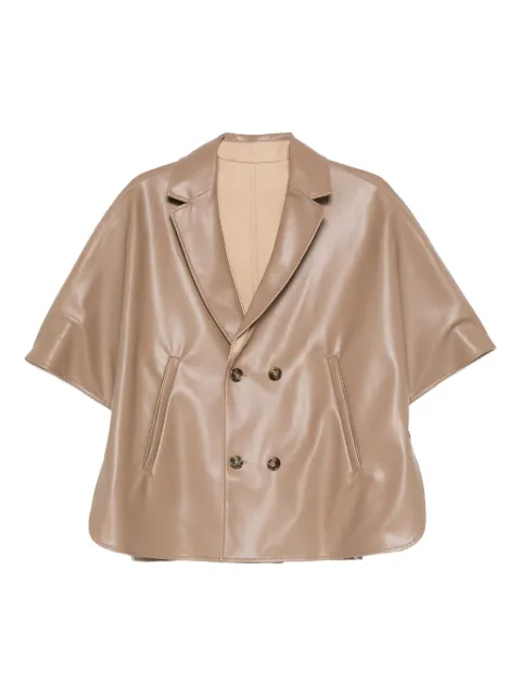 Max Mara double-breasted cape