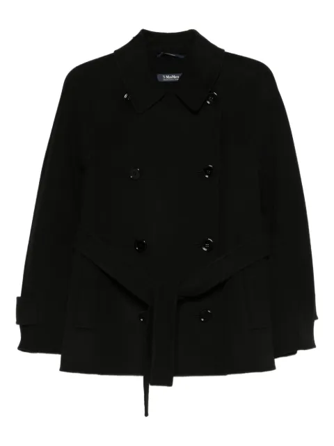 'S Max Mara Louis belted double-breasted peacoat