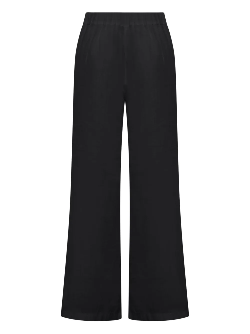 120% Lino Linnen broek - Zwart
