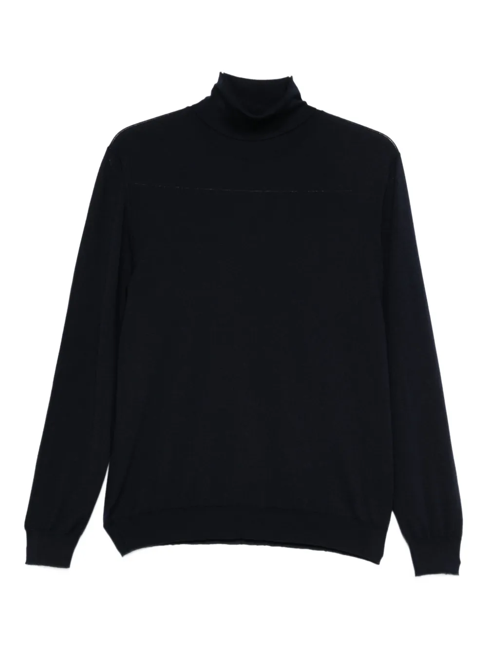 Kiton turtleneck sweater Blauw