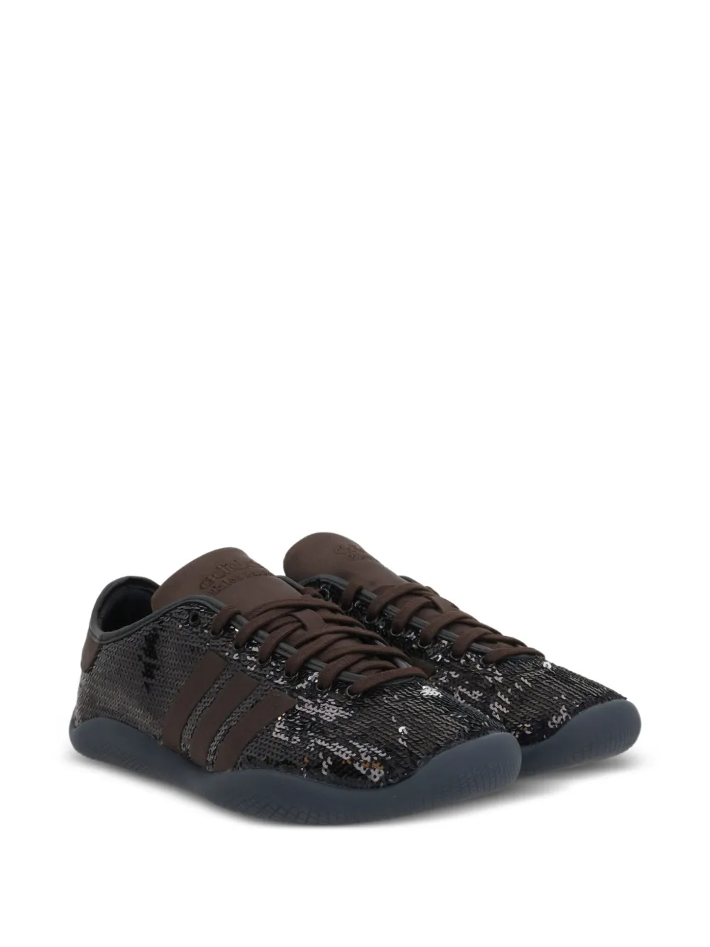 adidas sequin-embellished sneakers Brown