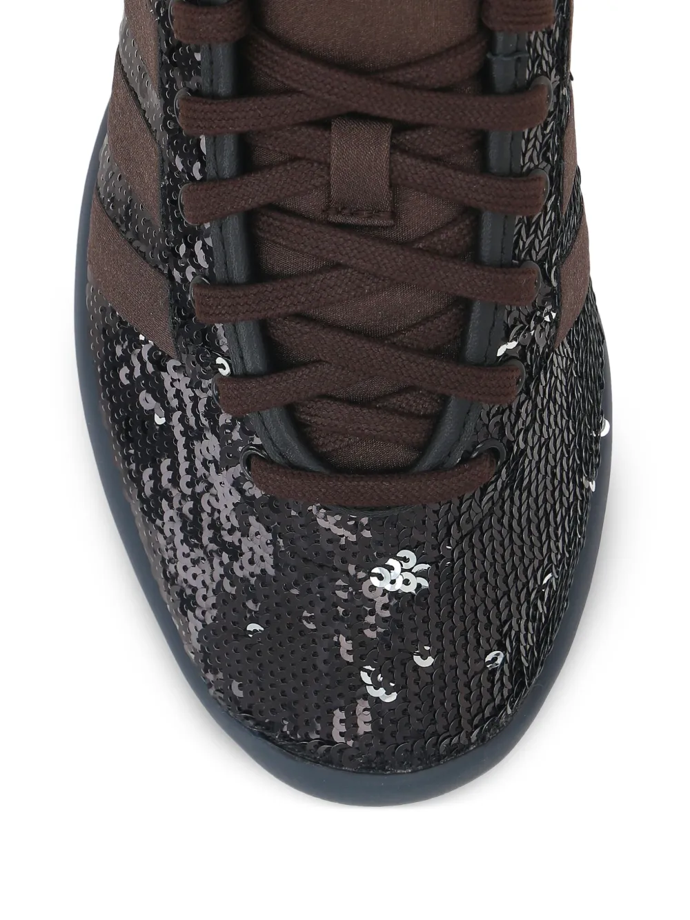 adidas sequin-embellished sneakers Brown
