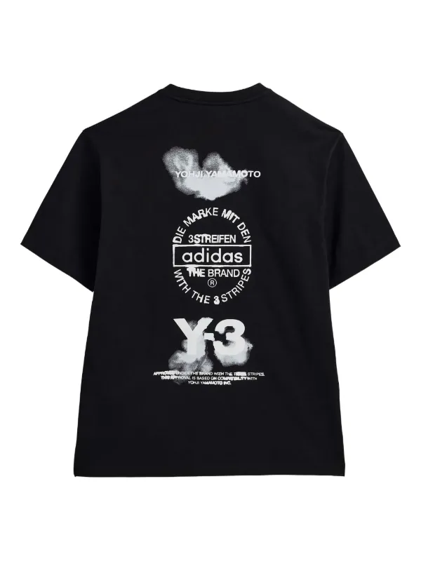 Y-3 ロゴグラフィック Tシャツ Lサイズ ブラック Y-3 - 【ラスト1点】 LOGO GFX TEE / ロゴグラフィック Tシャツ
