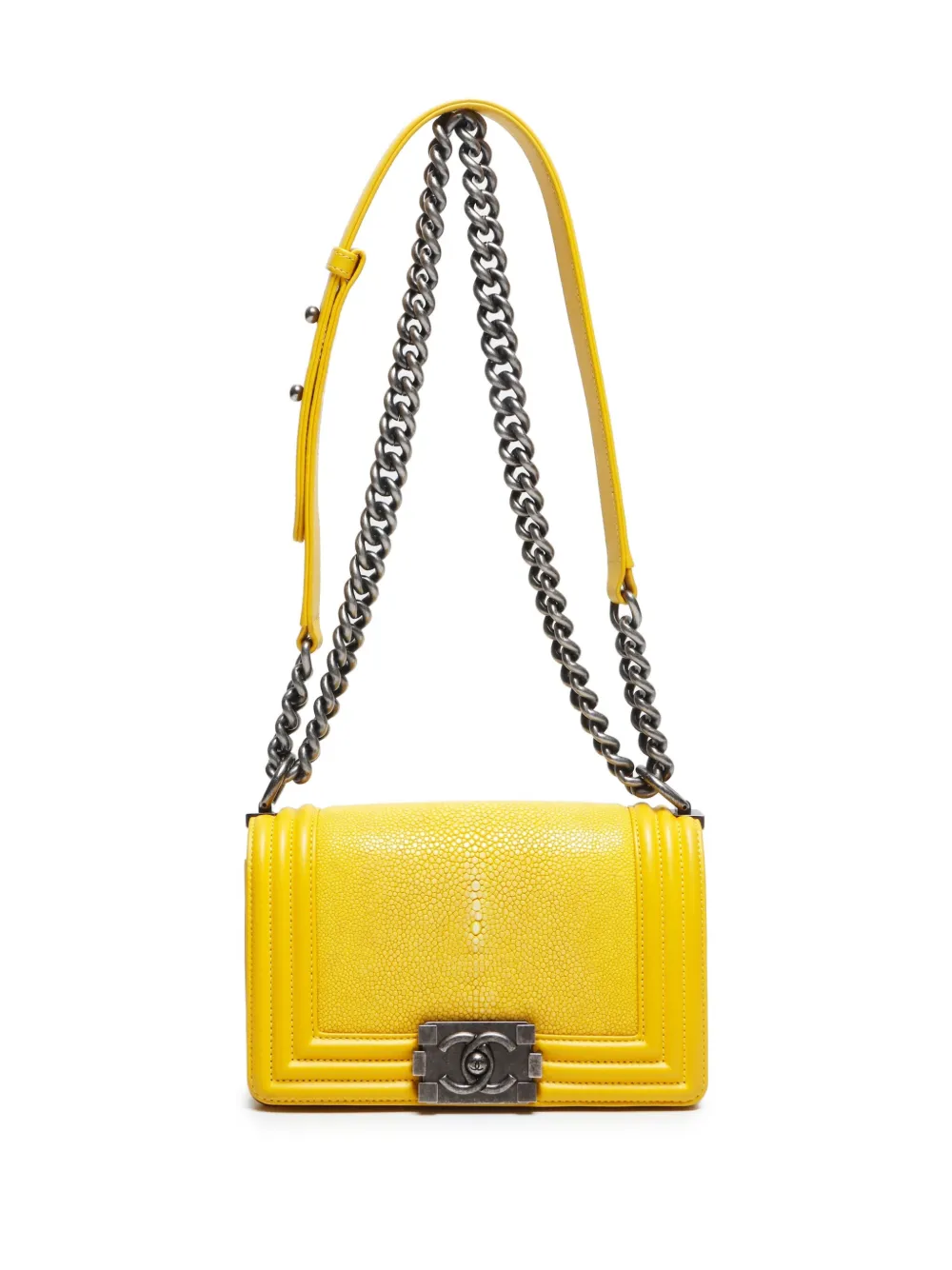 Pre-owned Chanel 2013-2014  Boy Full Flap Shoulder Bag