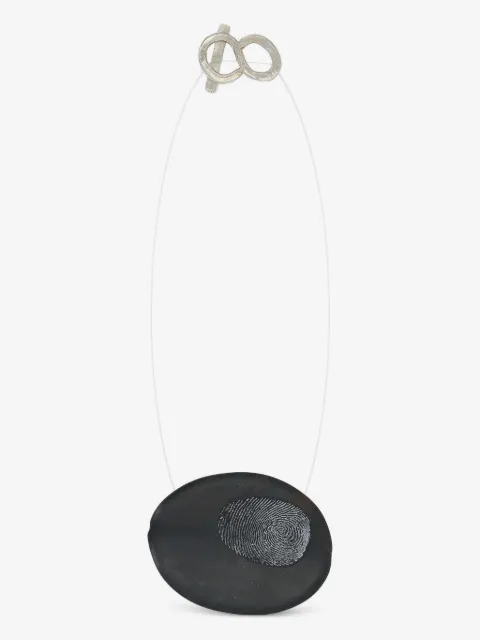 Maria Calderara Thumbprint necklace
