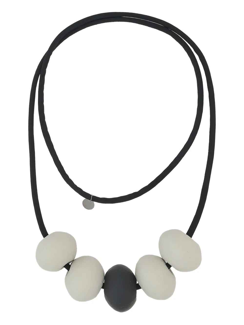 Maria Calderara Infinity Loop necklace - Nero